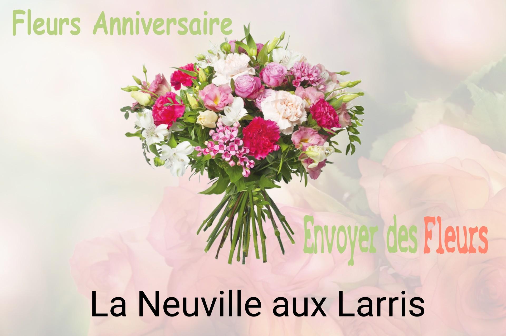 Bouquet de fleurs d’anniversaire livré à La Neuville-aux-Larris