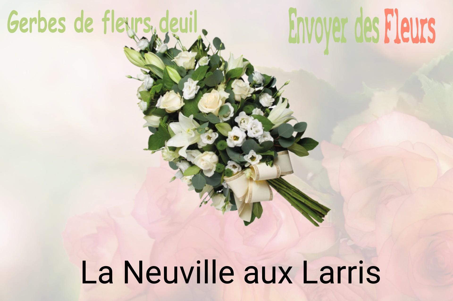 Gerbe de fleurs de deuil livrée à La Neuville-aux-Larris